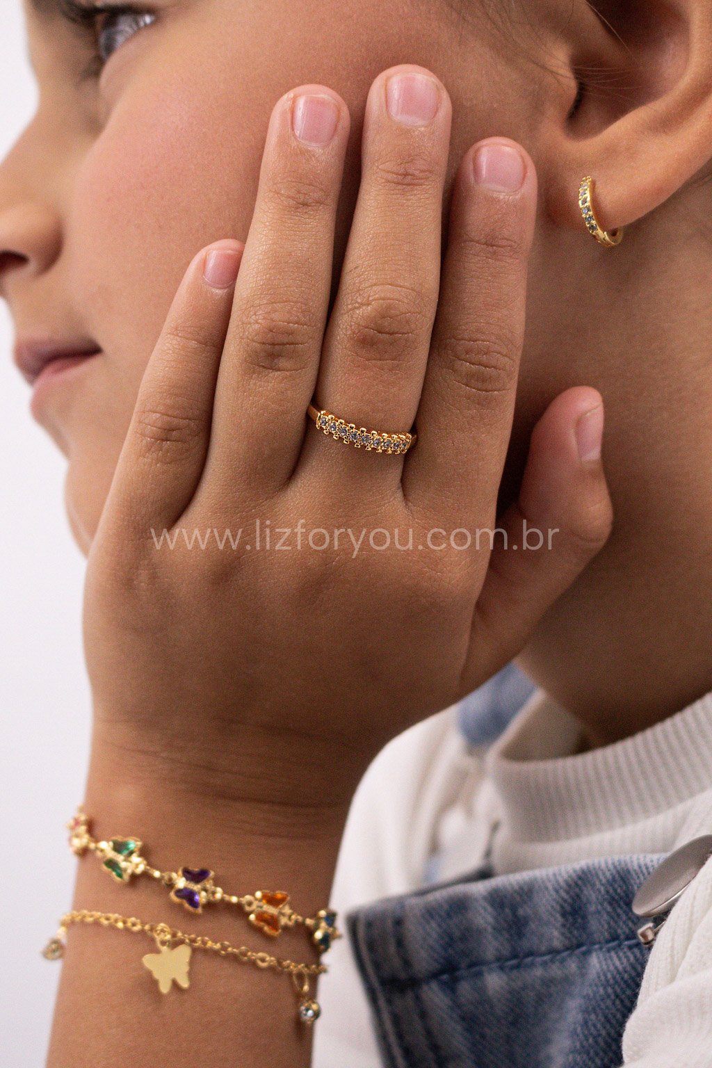 Anel Chloe Infantil 