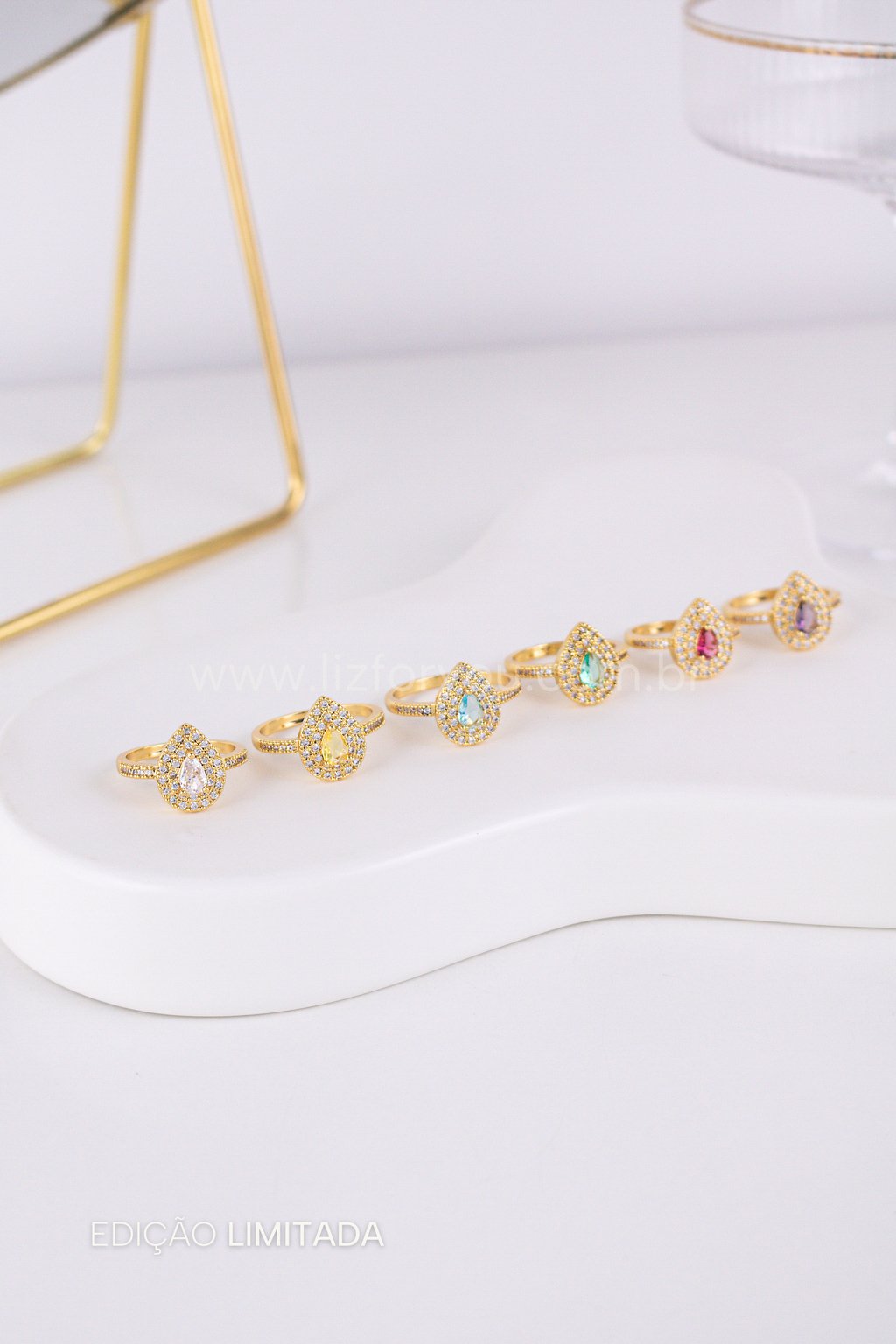 Anel Gota Colors