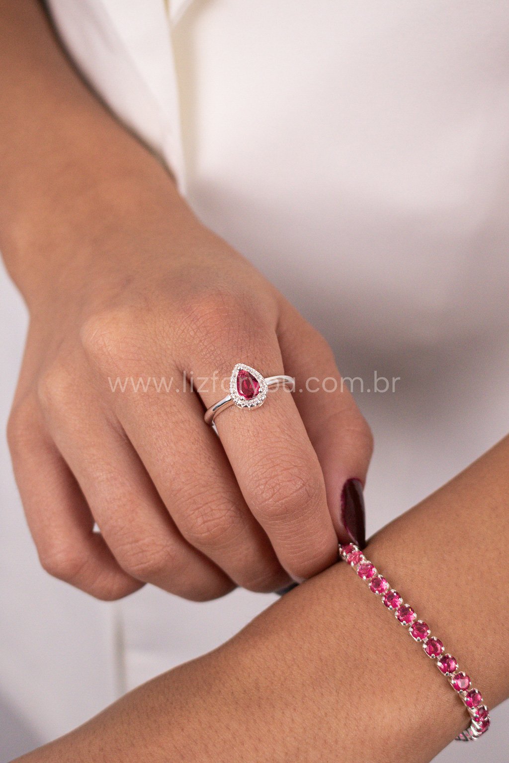 Anel Gout Cravejado
