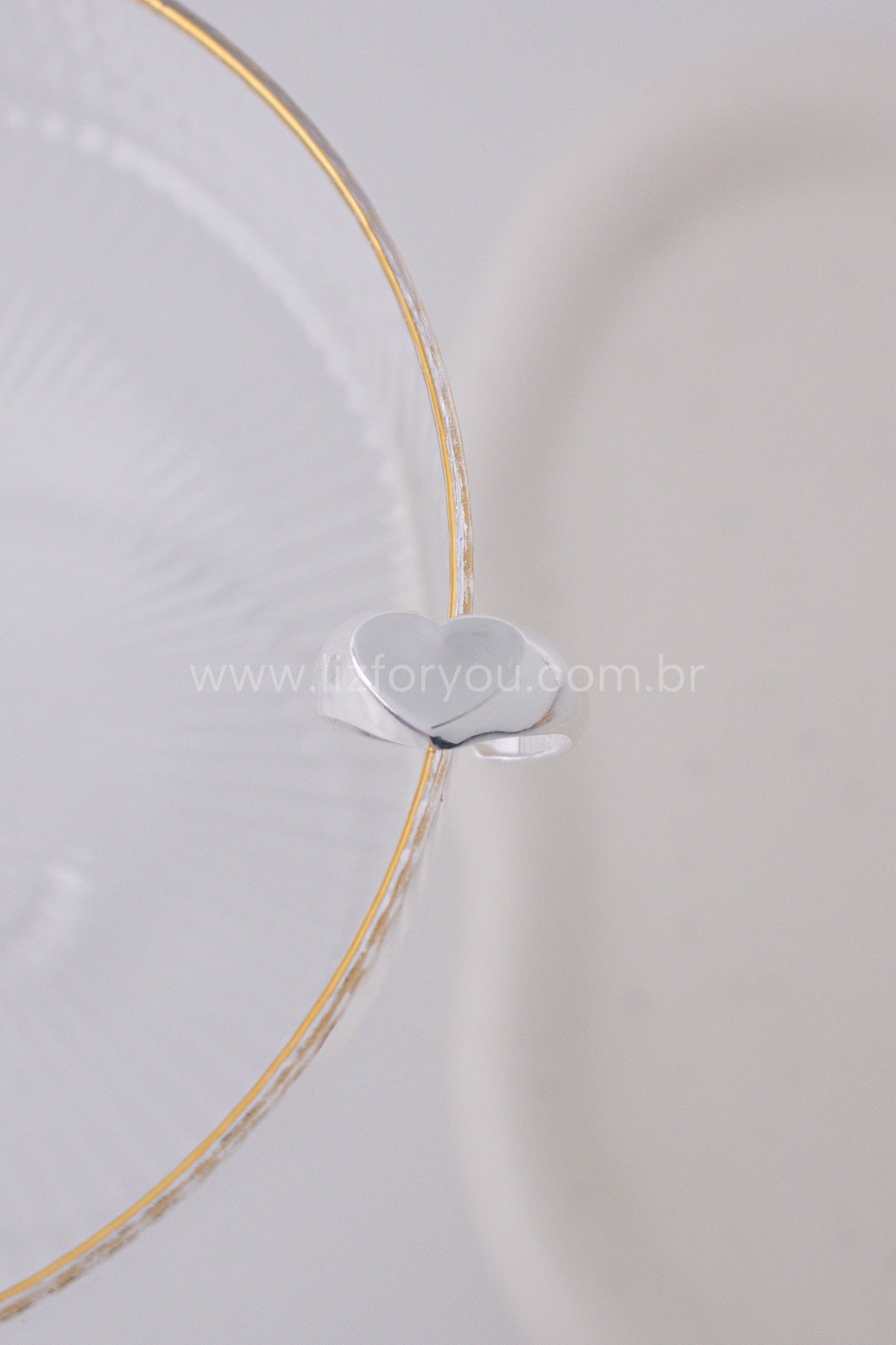 Anel Regulável Dedinho Love