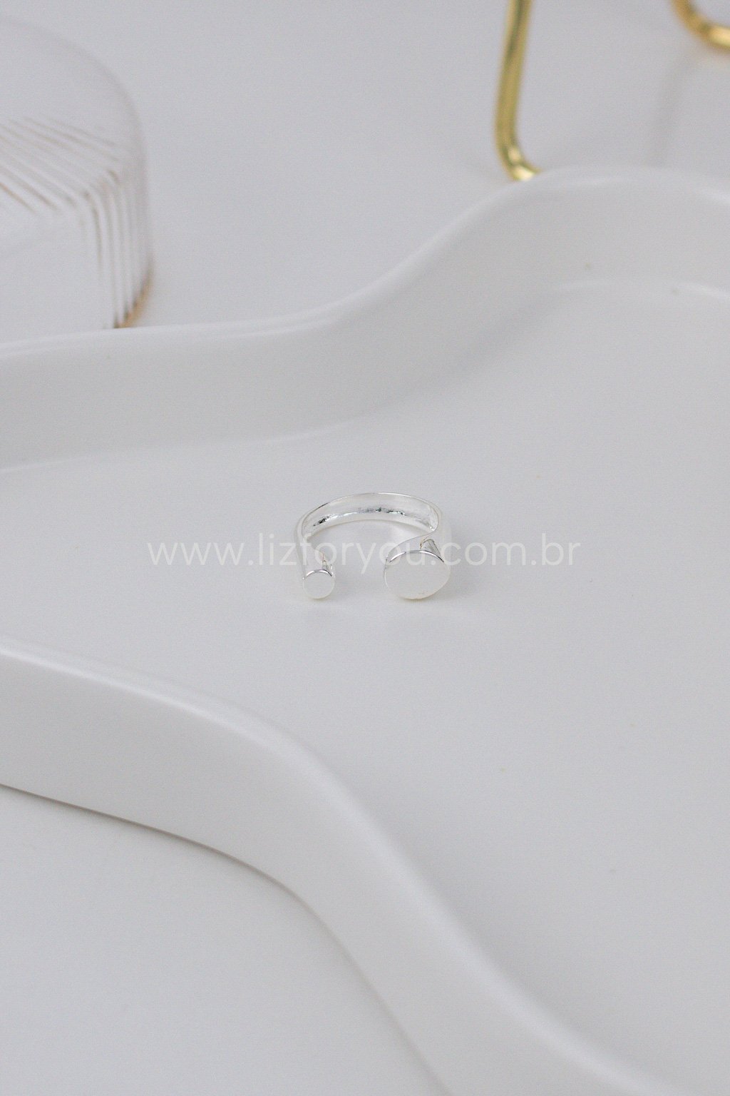 Anel Regulável Double Circle