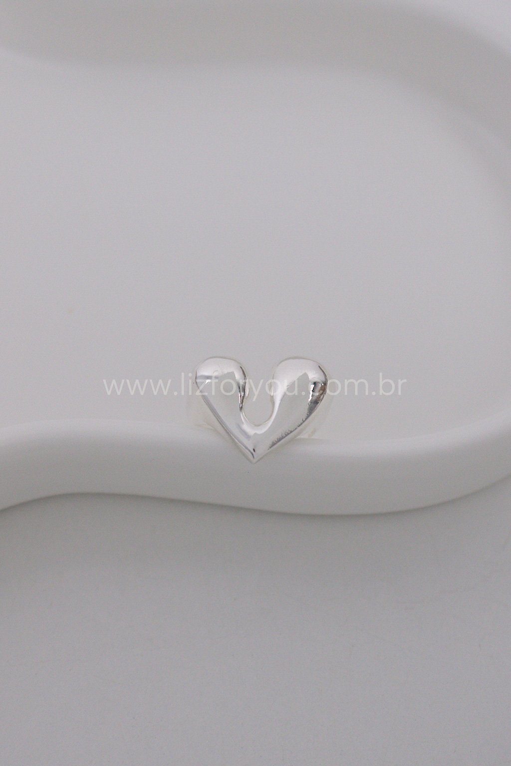 Anel Regulável Organic Heart