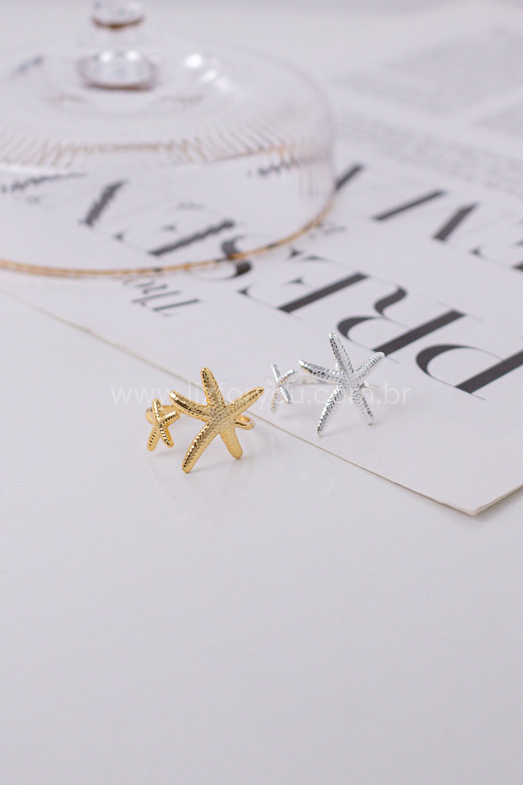 Anel Regulável Starfish