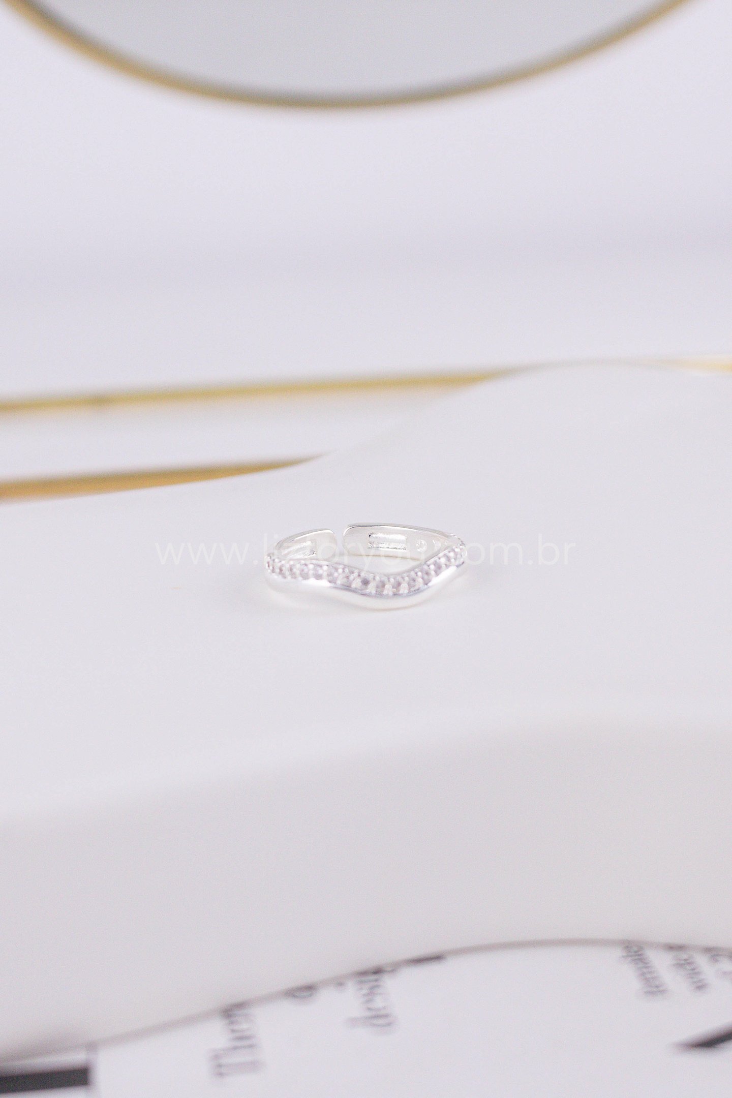 Anel Regulável Wave Duo