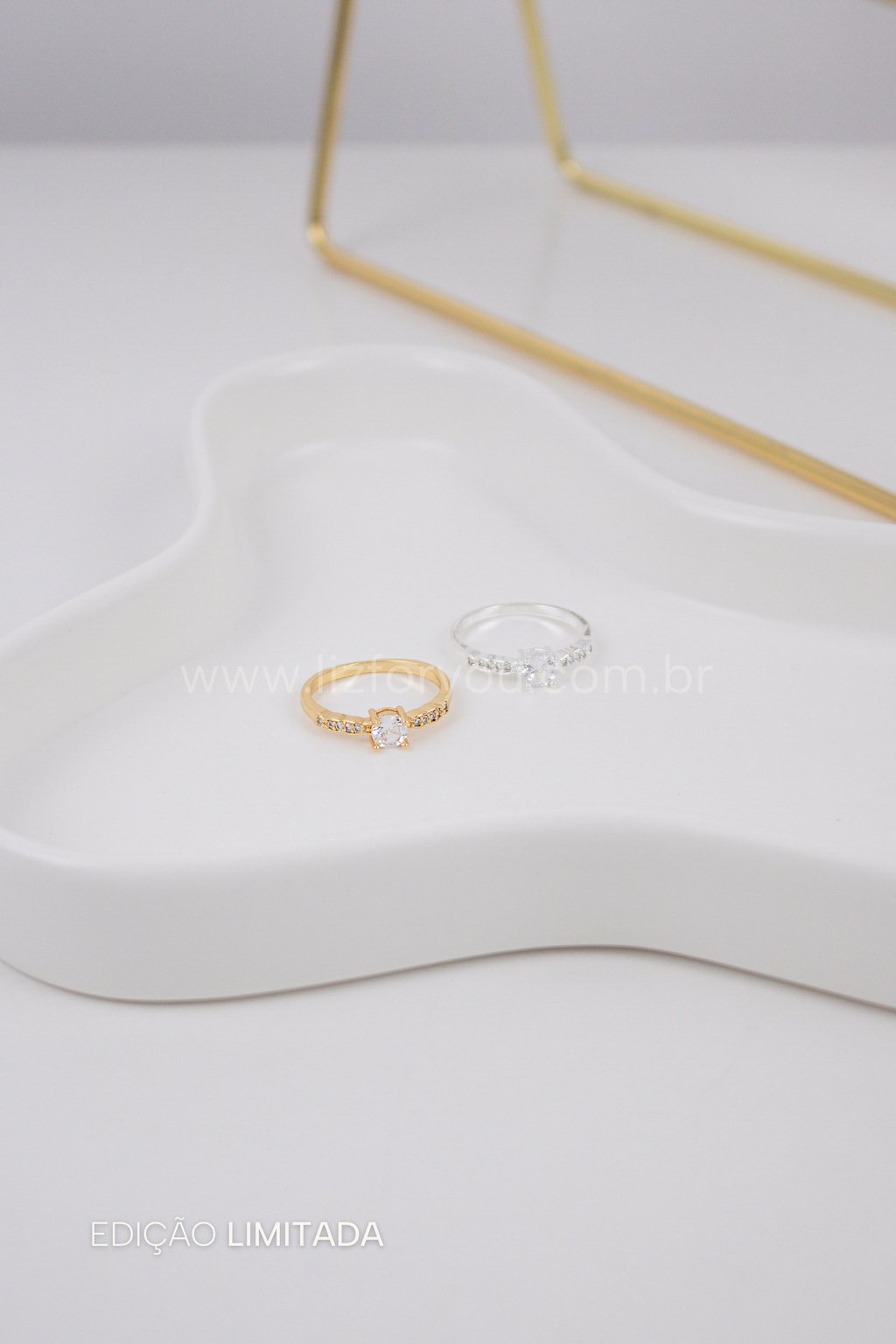 Anel Solitário Vitória