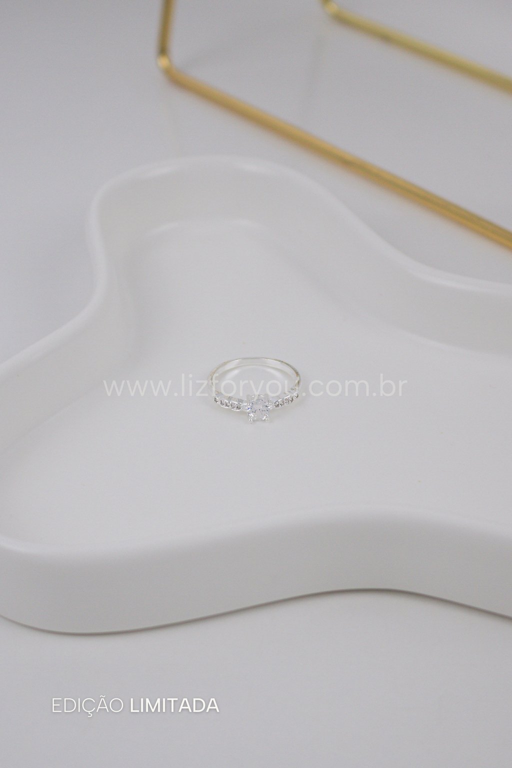 Anel Solitário Vitória