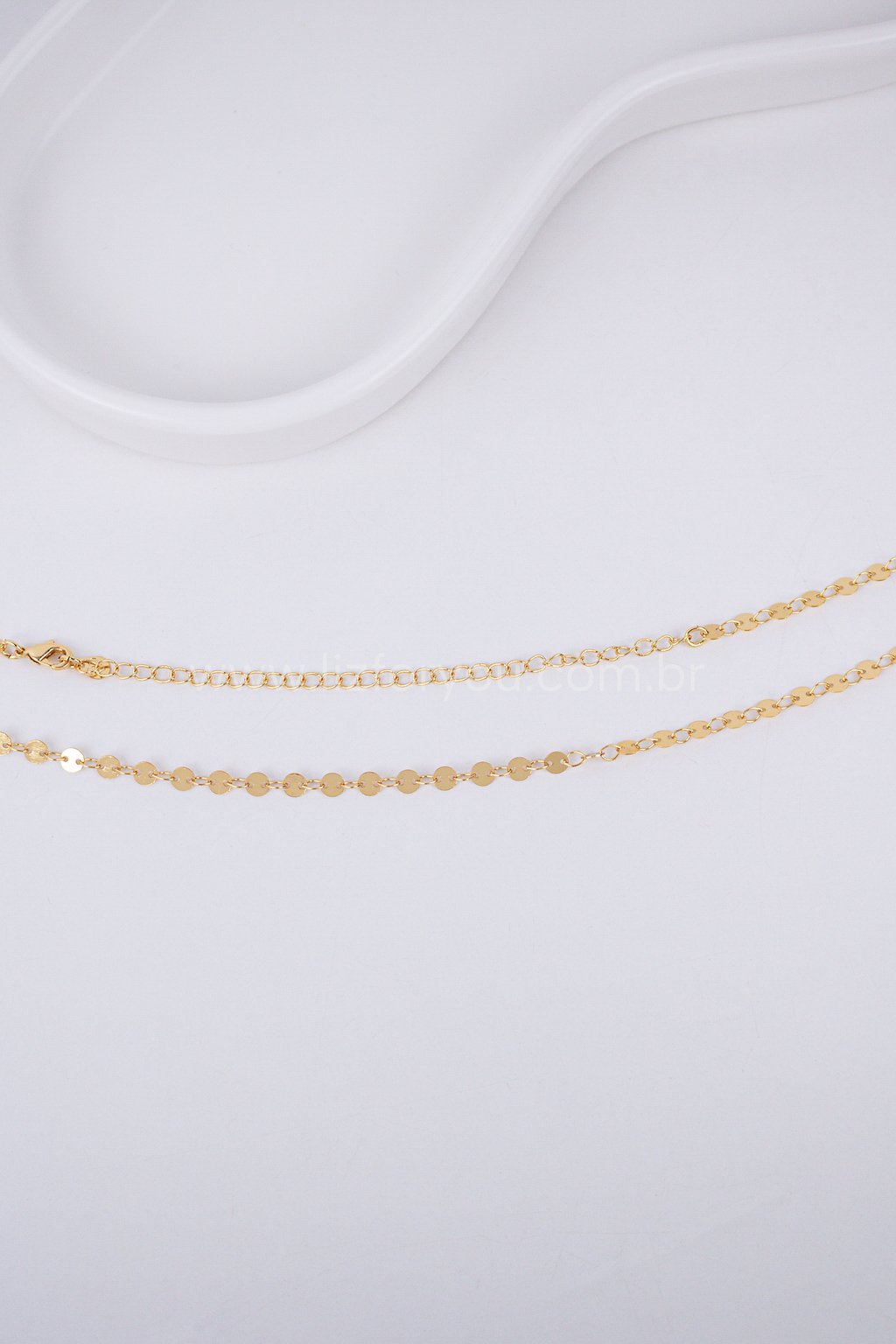 Belly Chain Medalhas 4mm
