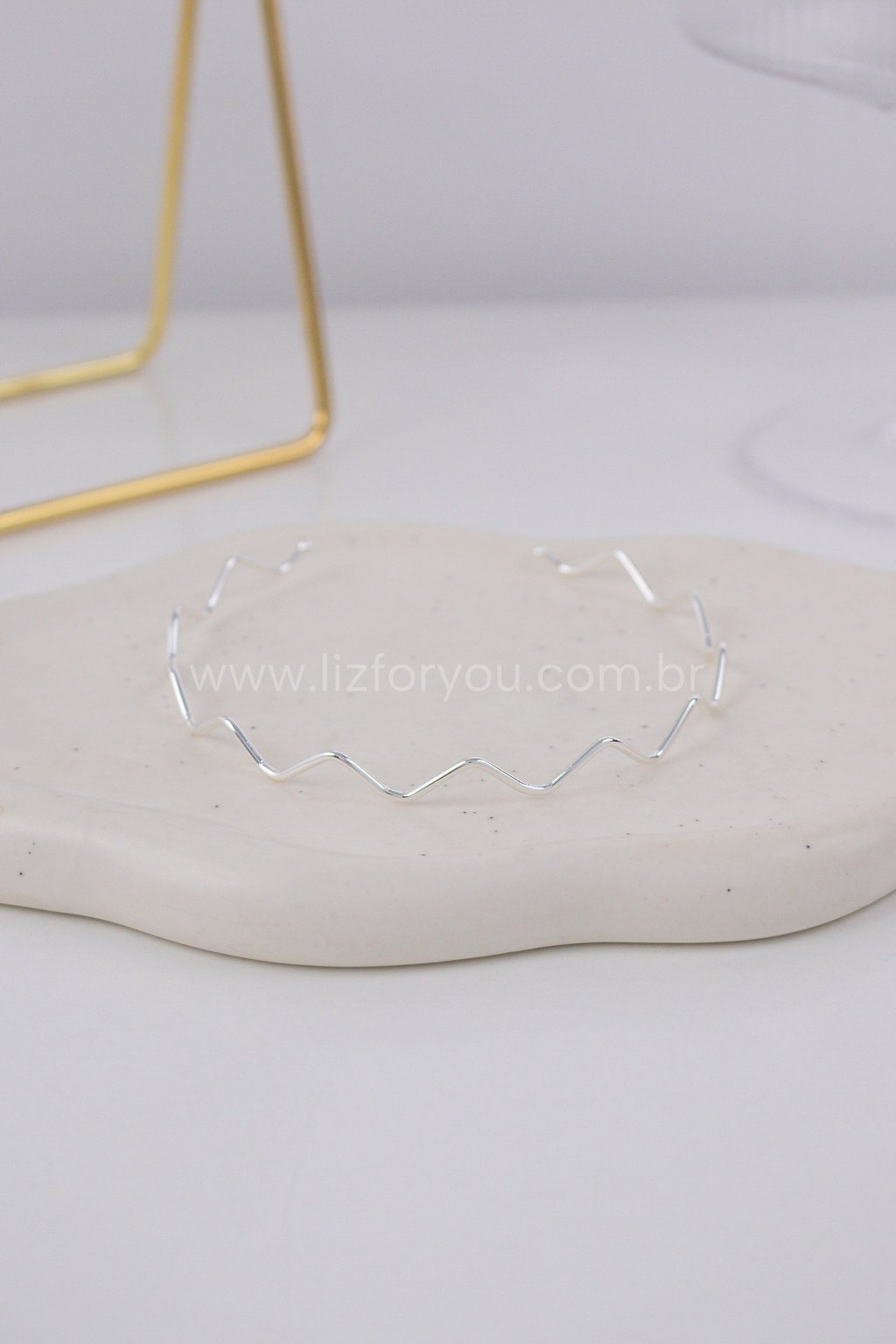 Bracelete de Braço Zig Zag