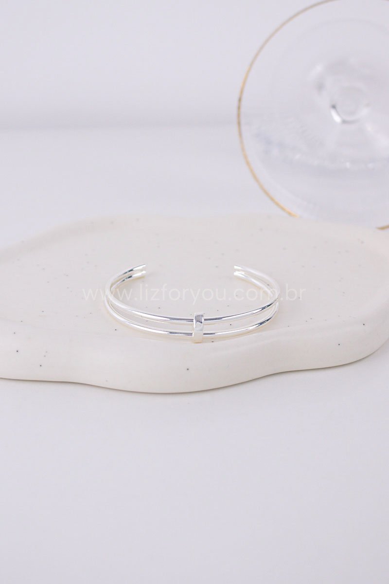 Bracelete Duplo Gray