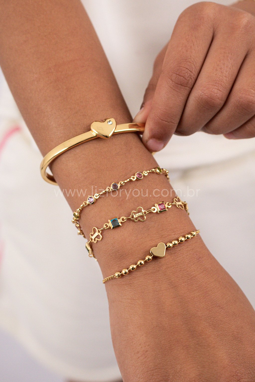 Bracelete Heart Infantil