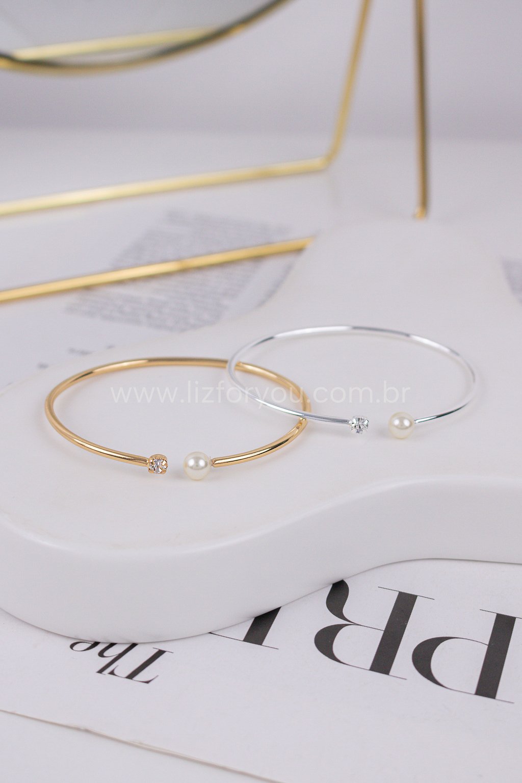 Bracelete Pérola Luz