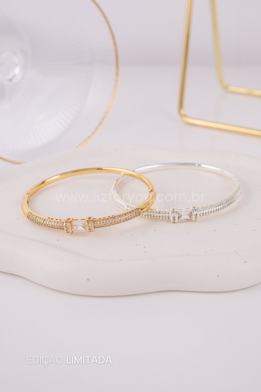 Bracelete Zircônia