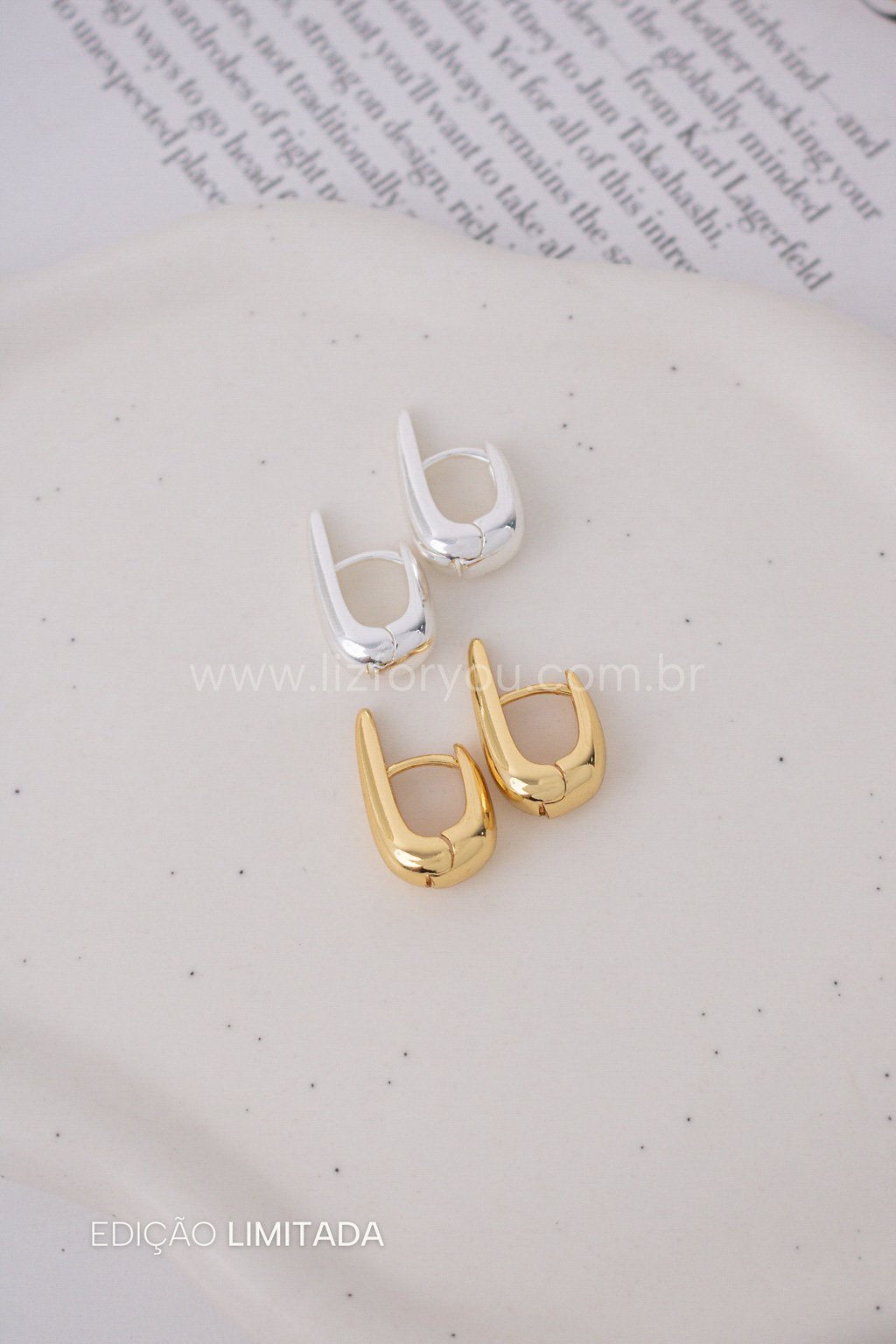 Brinco Argola Mel M 