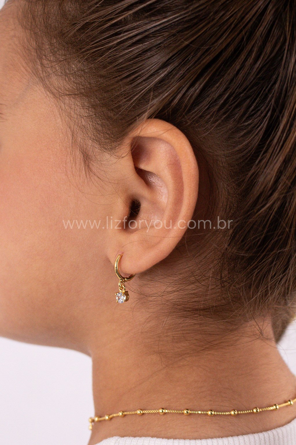 Brinco Argolinha Claire Infantil 