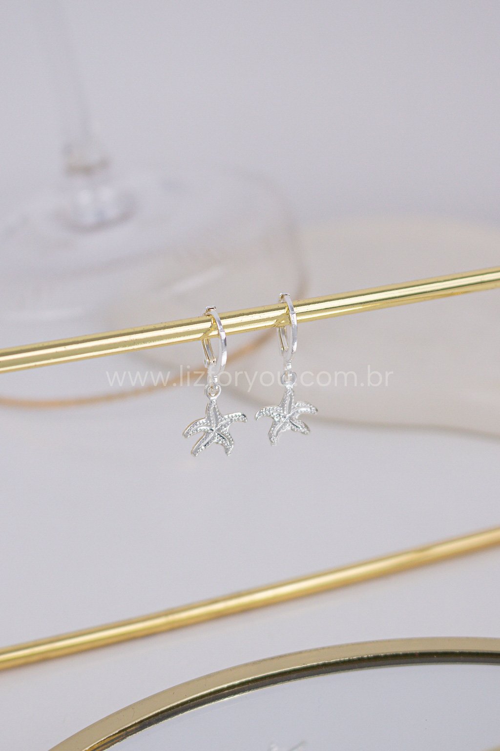 Brinco Argolinha Estrela do Mar 
