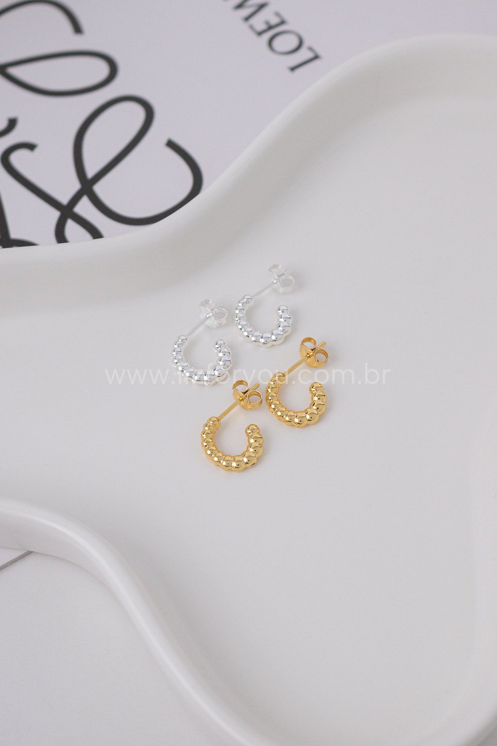 Brinco Argolinha Maxi Ball