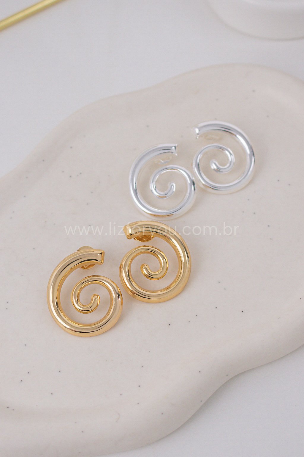Brinco Bold Espiral