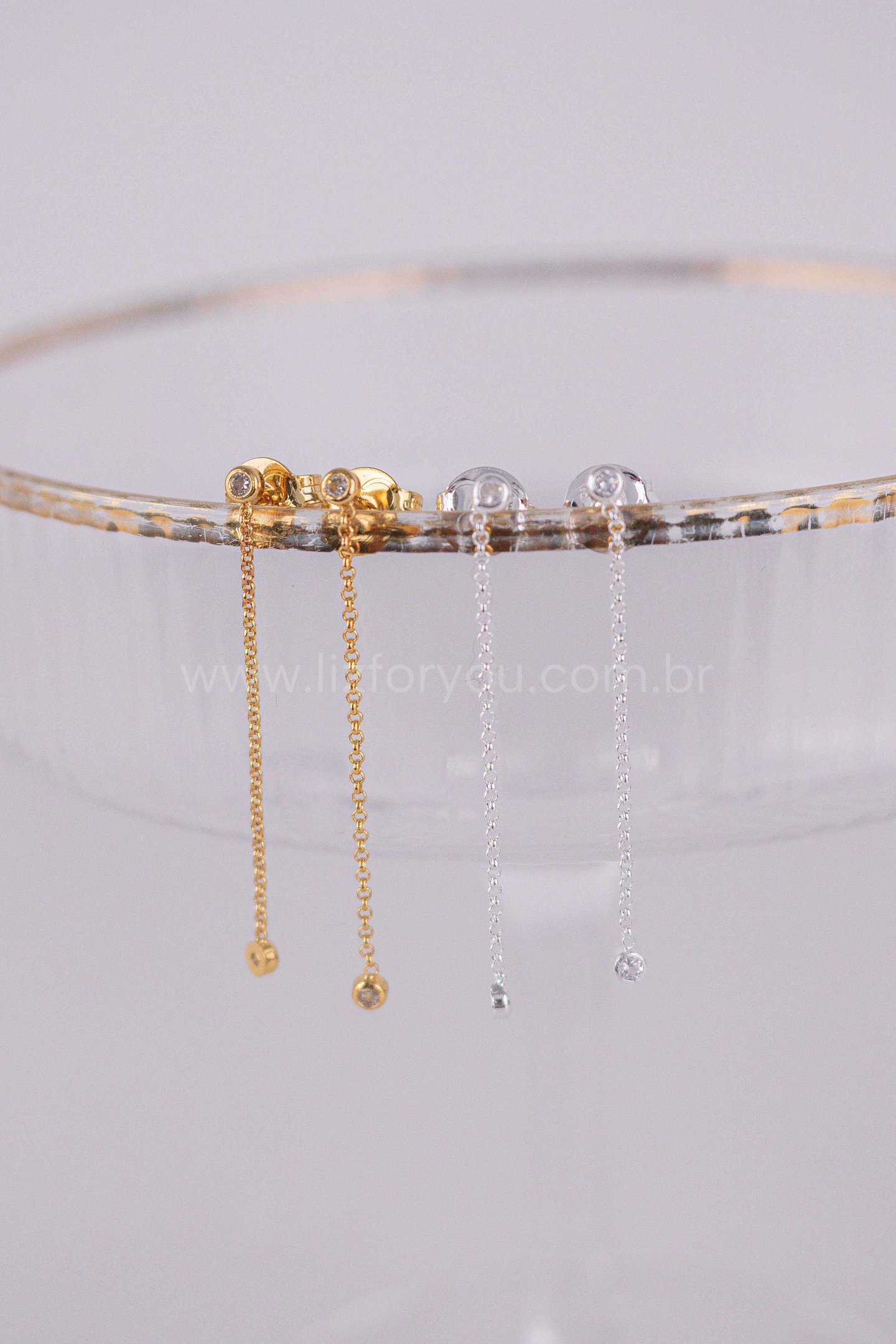 Brinco Chain Ponto de Luz