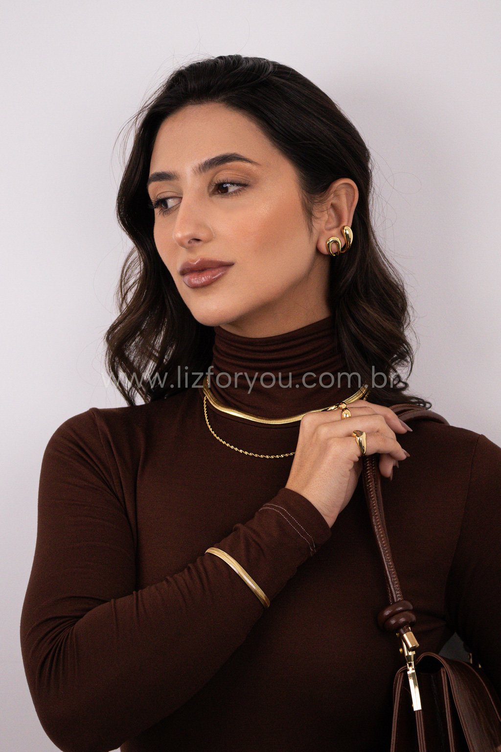 Brinco Ear Cuff Diana
