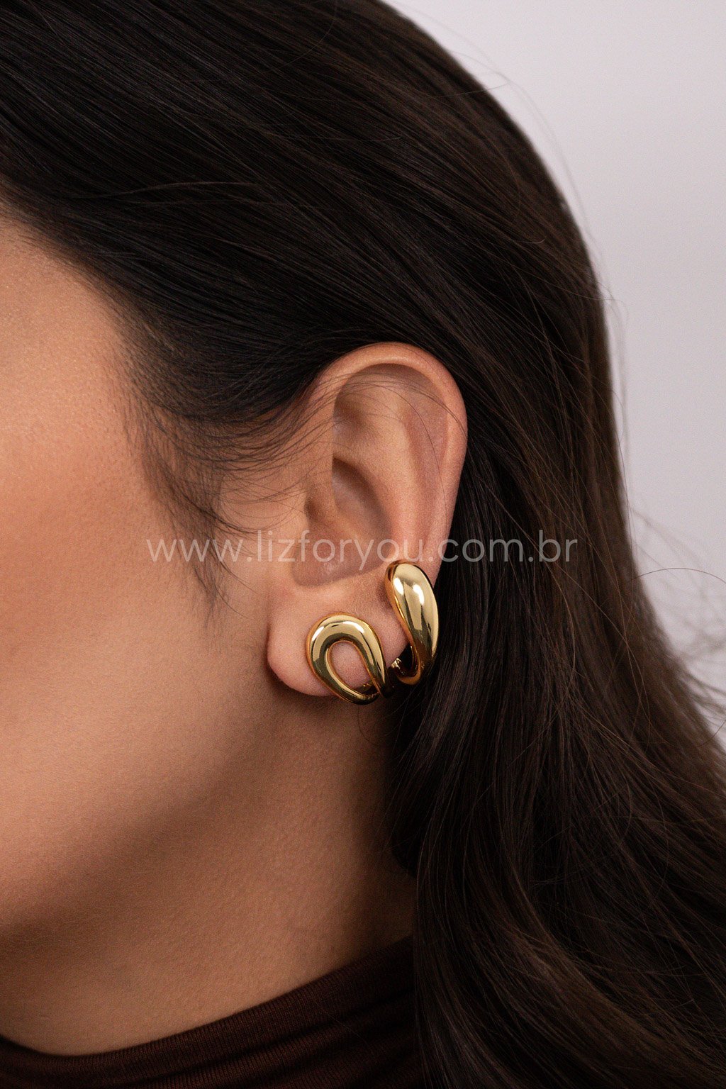 Brinco Ear Cuff Diana
