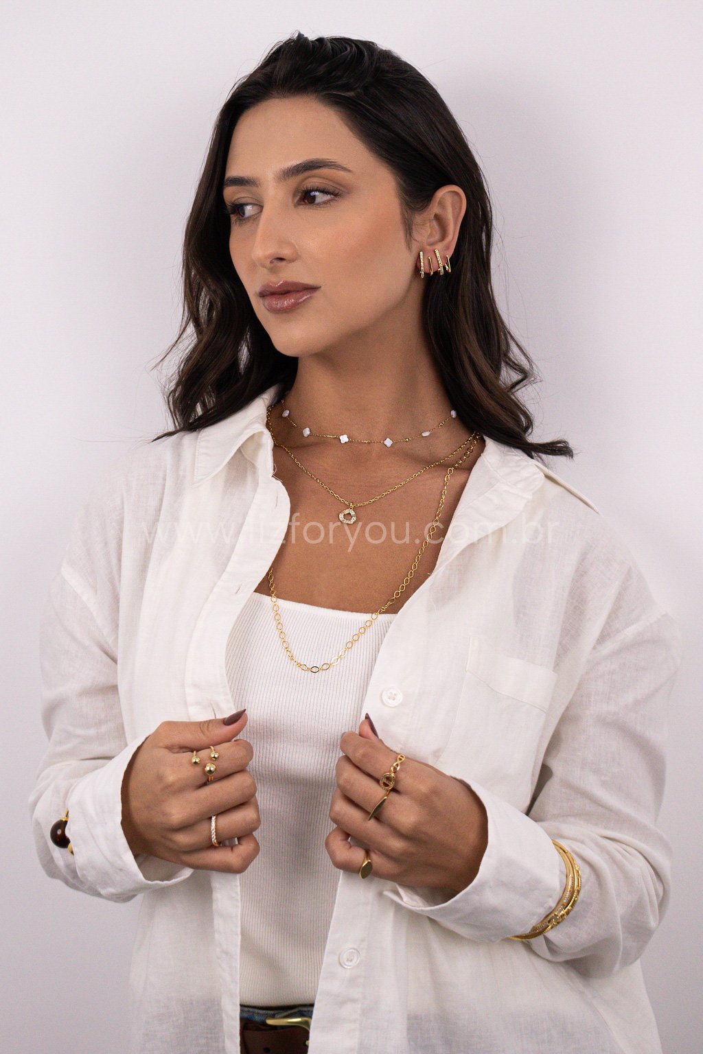 Brinco Ear Hook Ayla 