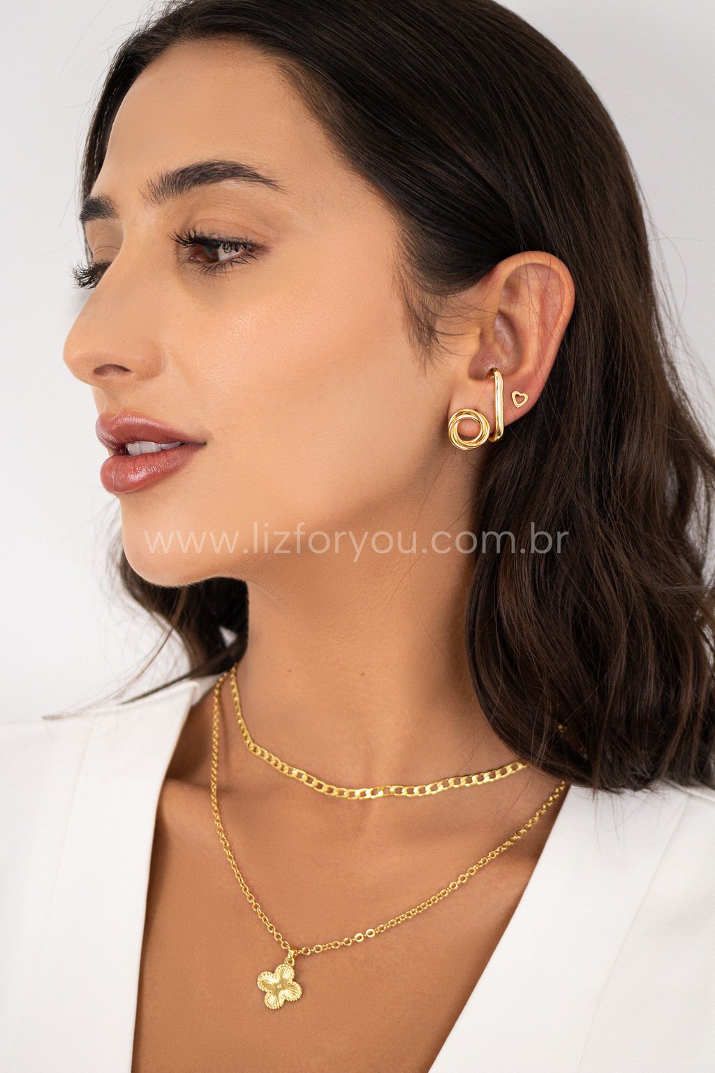 Brinco Ear Hook Flat 
