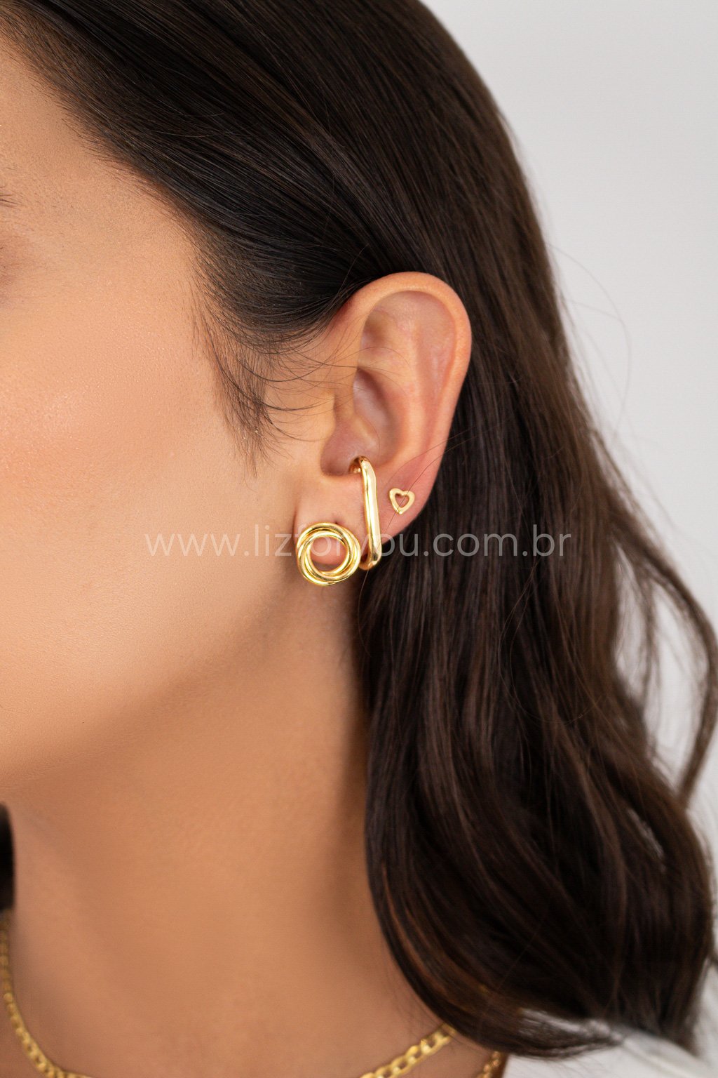Brinco Ear Hook Flat 