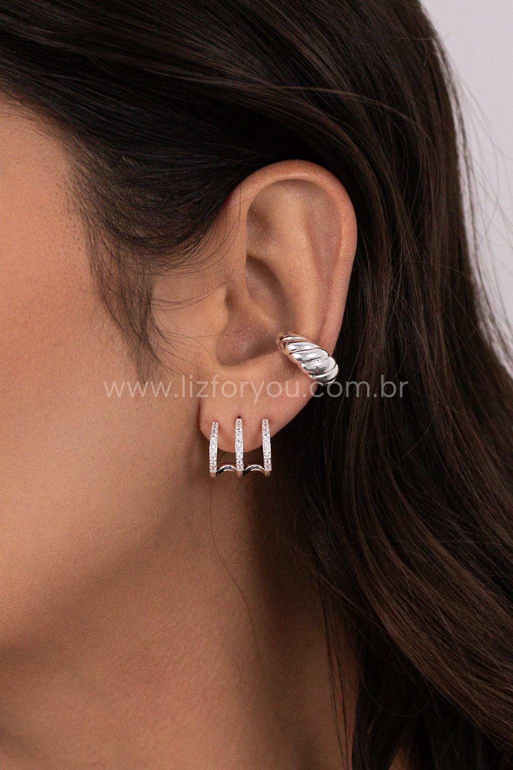 Brinco Ear Hook Sara 