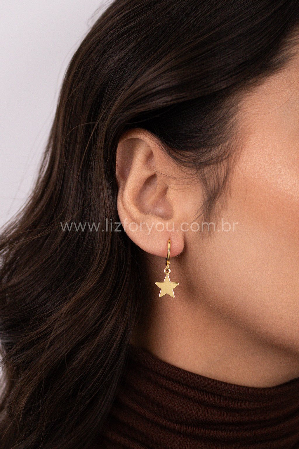 Brinco Ear Line Star