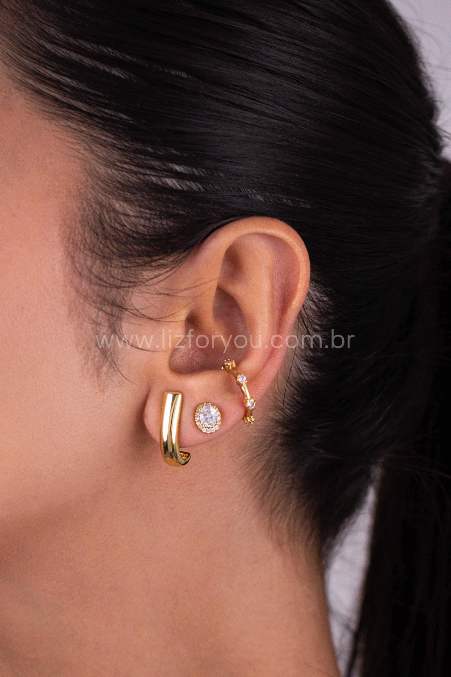 Brinco Liandra Cravejado