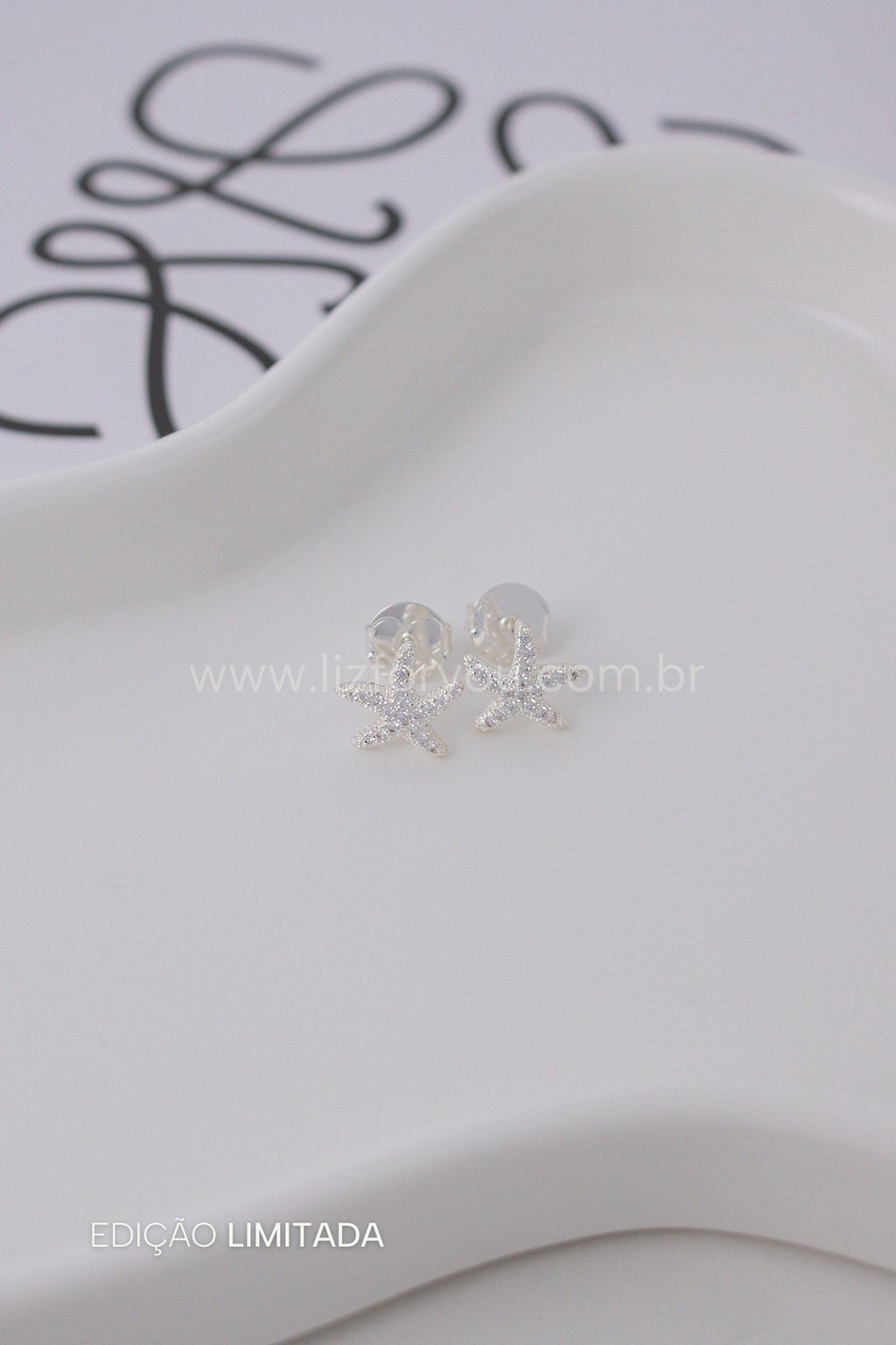 Brinco Starfish Cravejado 