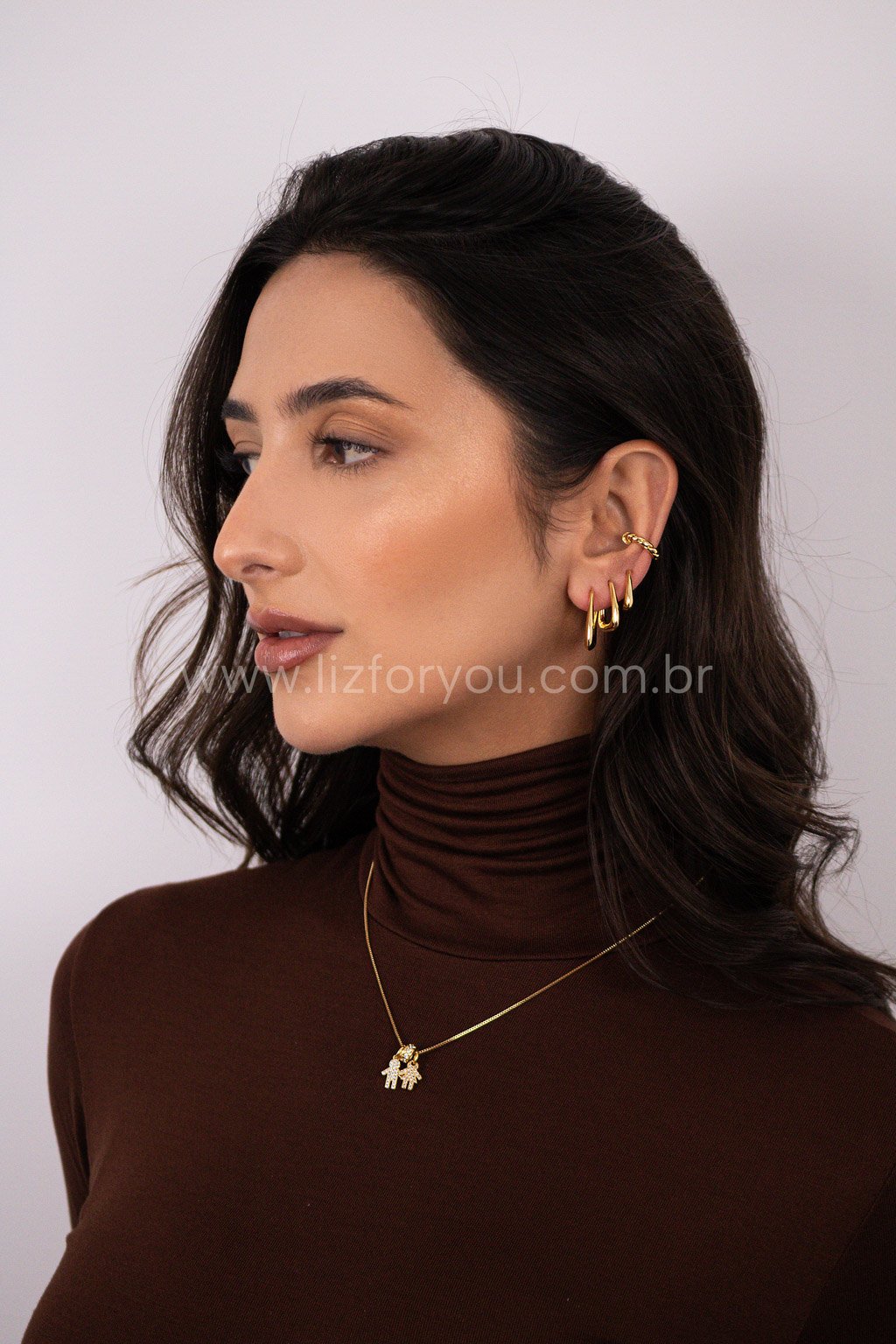 Brinco Trio Argolas Rye 