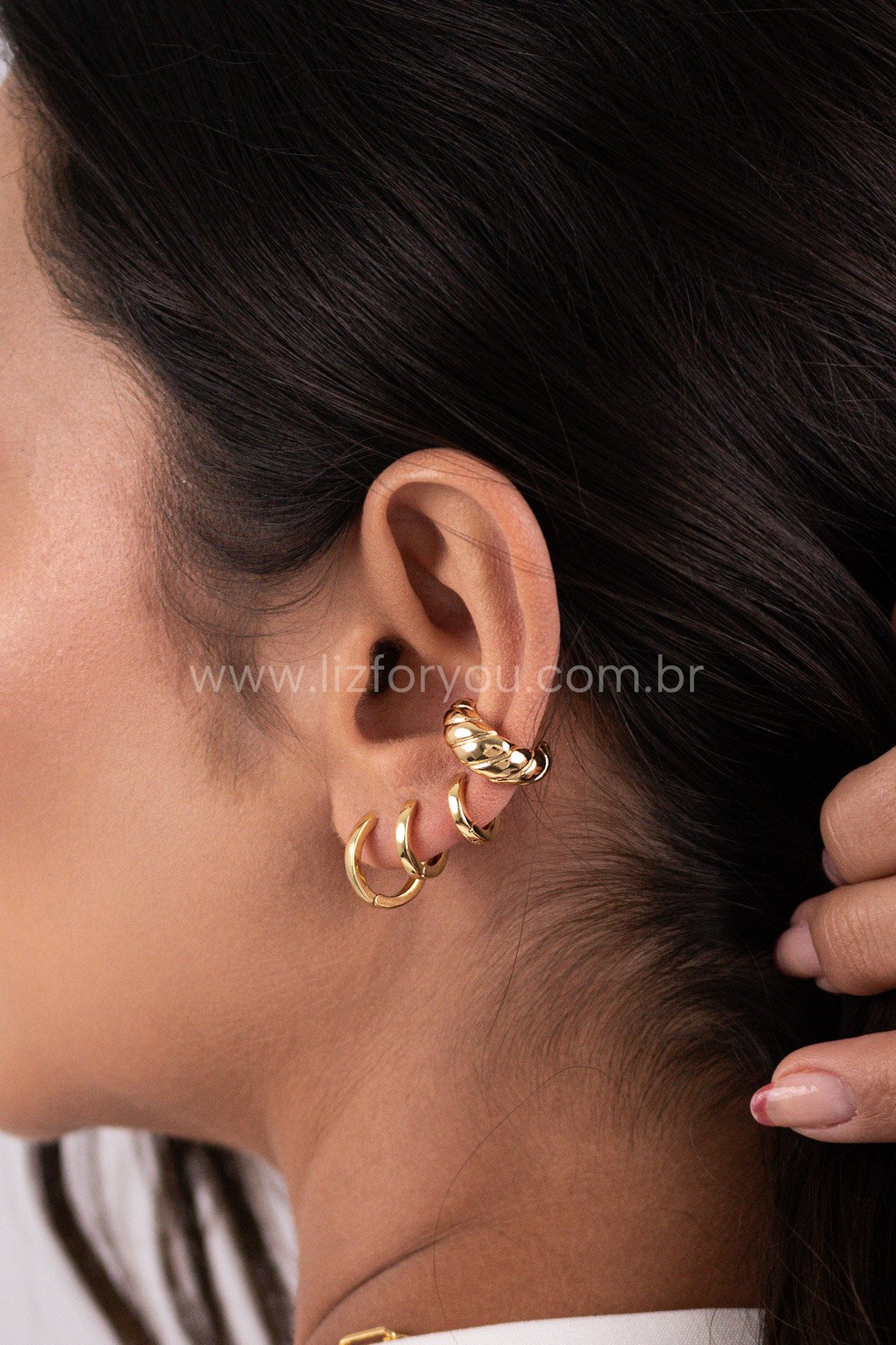 Brinco Trio Argolinhas Classic 