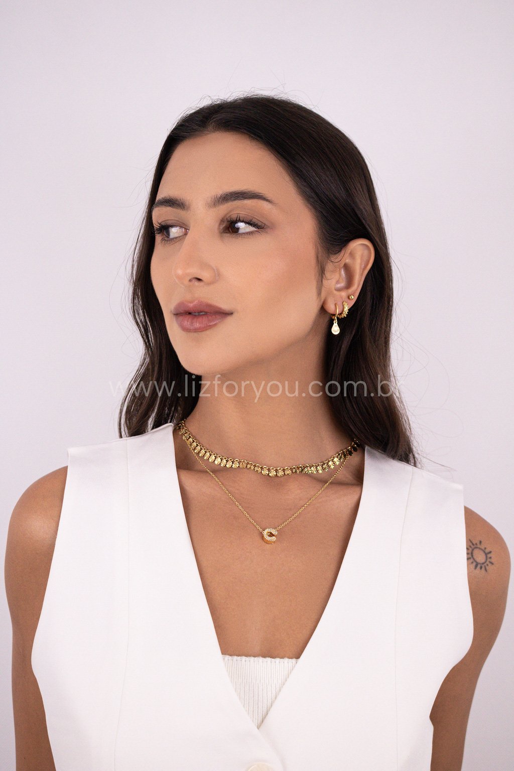 Brinco Trio Argolinhas Lyra 