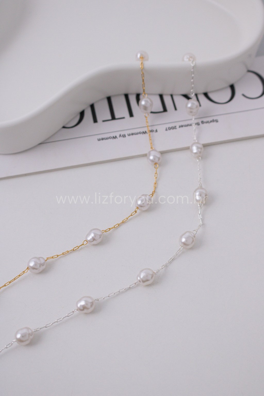 Choker Amélia Pearl