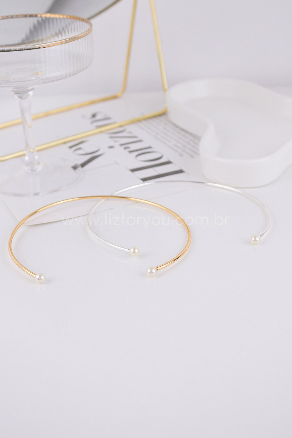 Choker Aro Pérola 