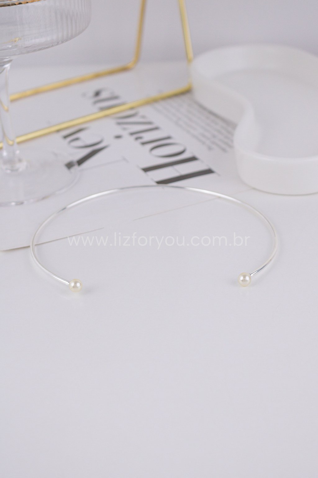 Choker Aro Pérola 
