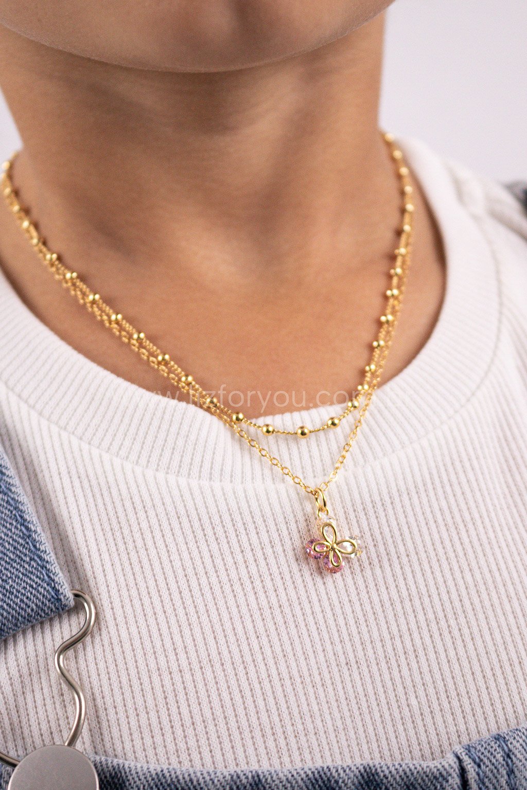 Choker Bolinhas Infantil 