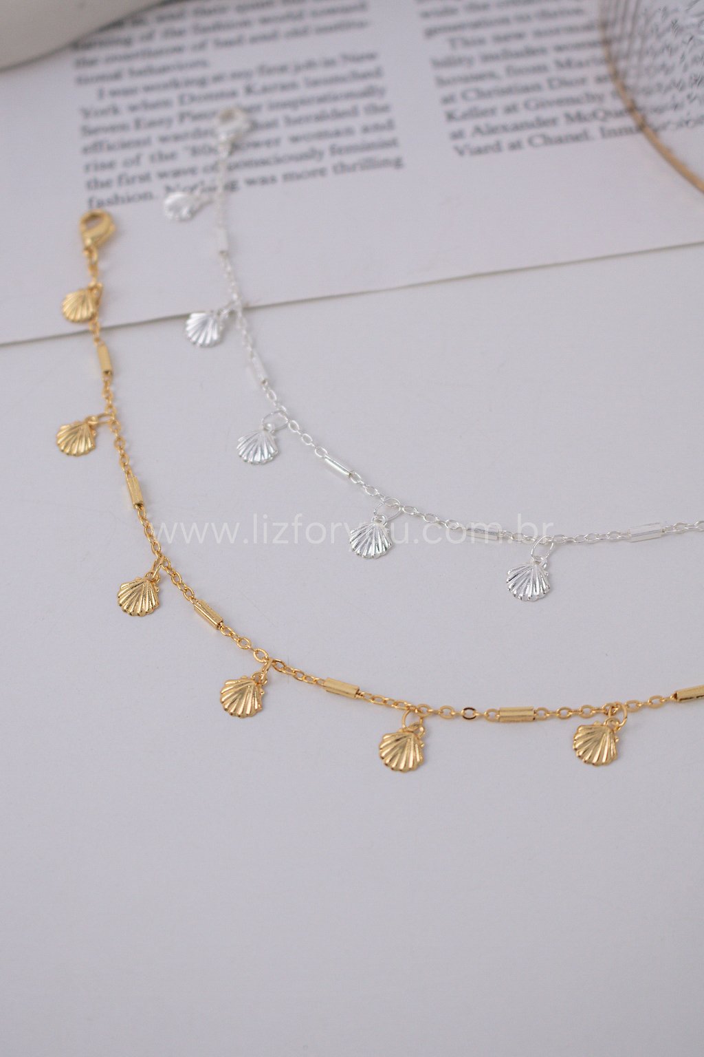 Choker Conchas