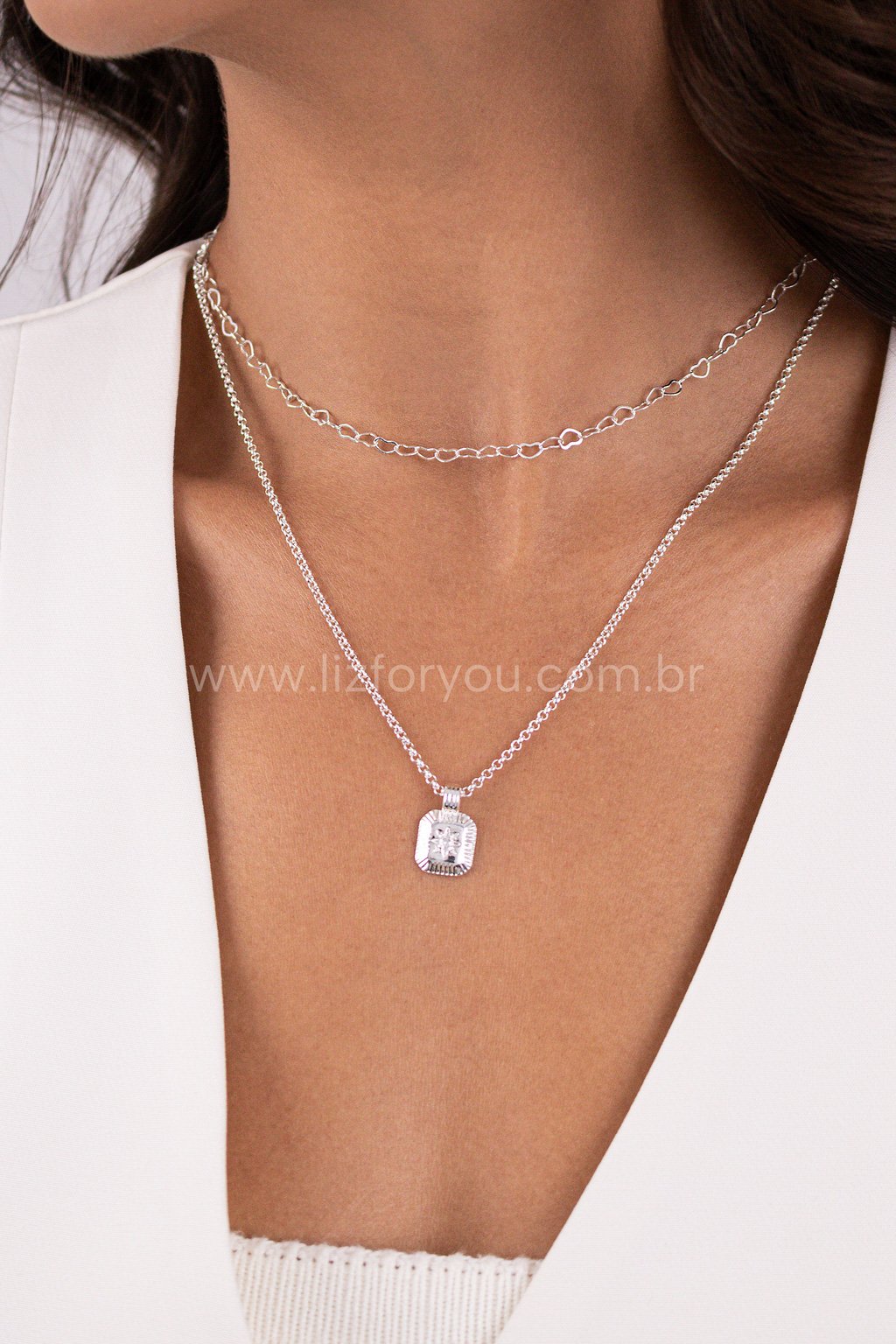 Choker Corações