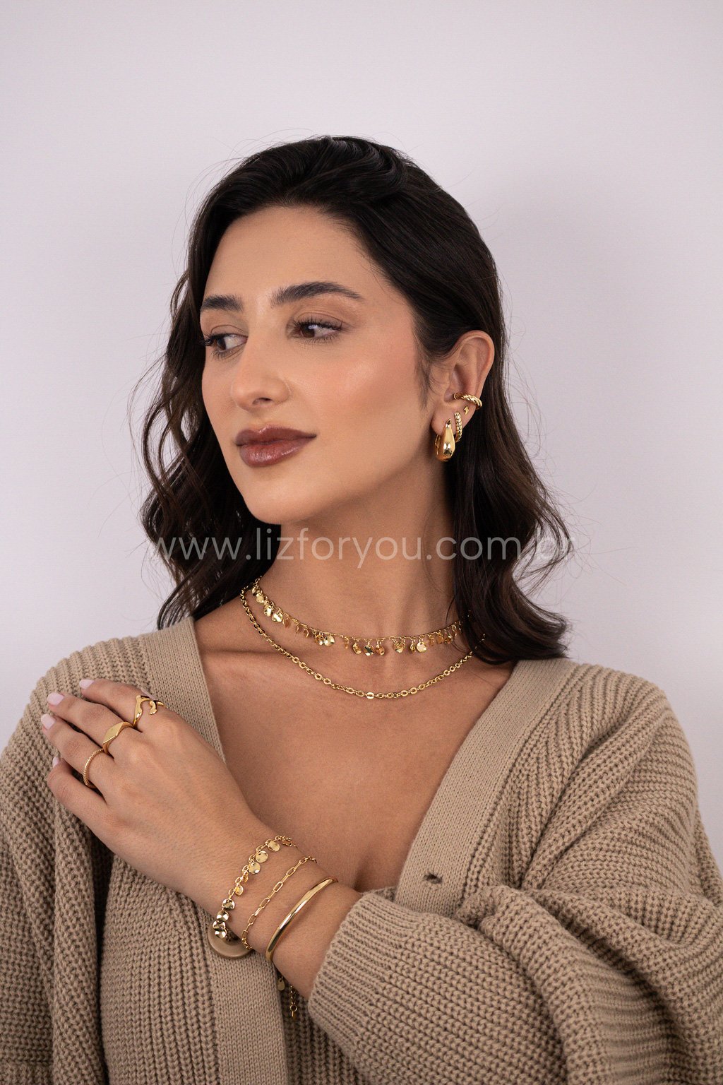 Choker Correntaria Ísis 