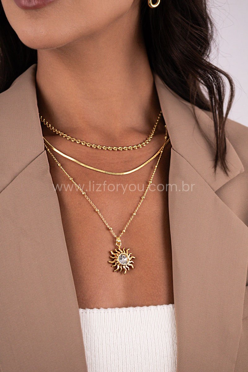 Choker Fita Olive