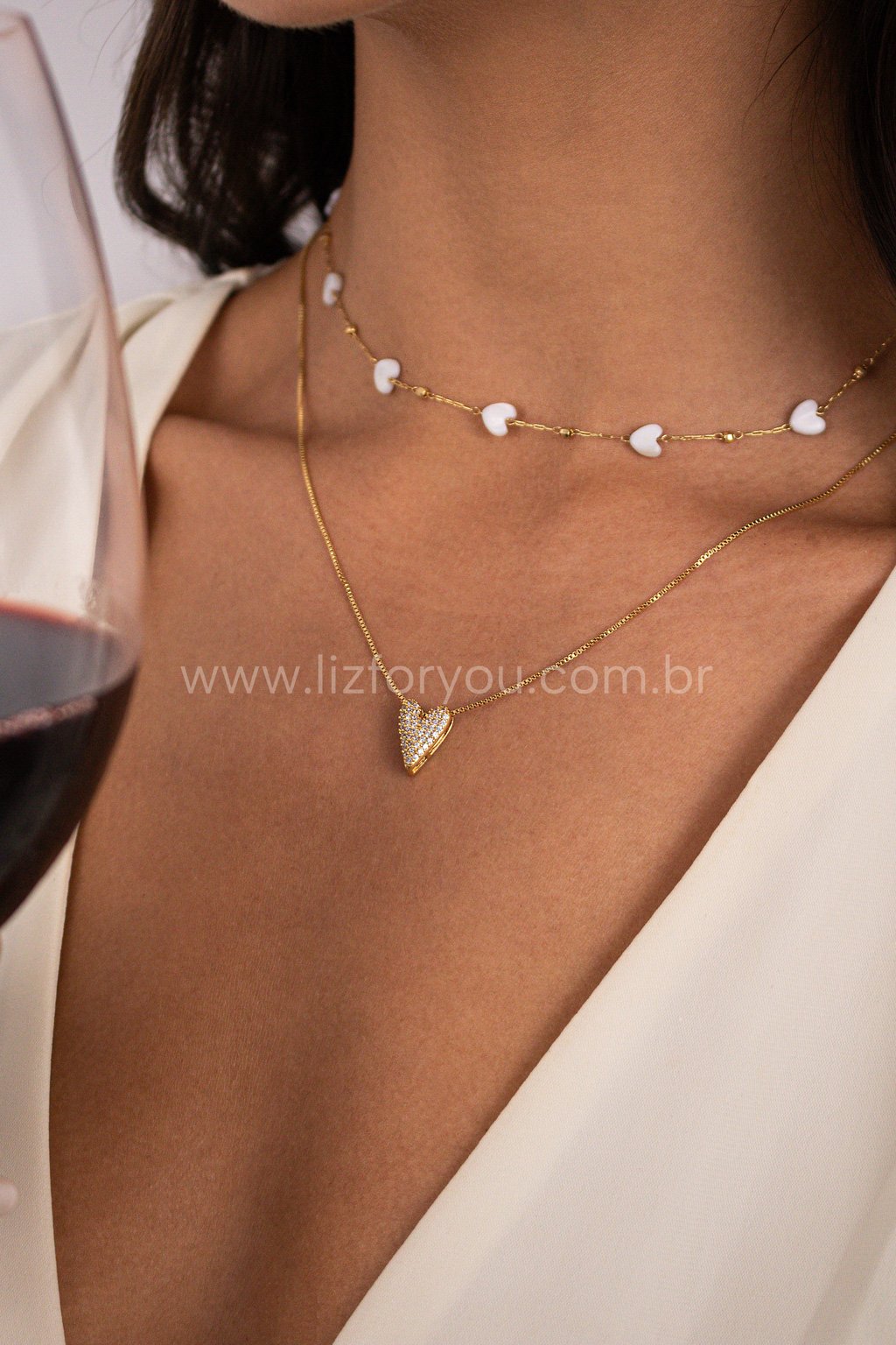 Choker Madre Pérola Love