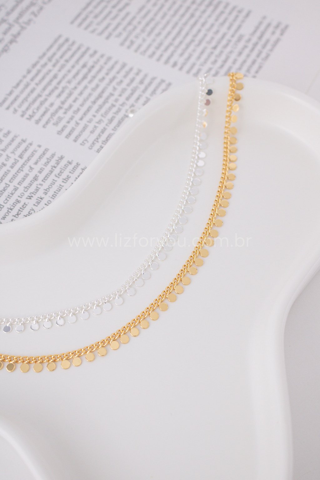 Choker Medalhas Cath