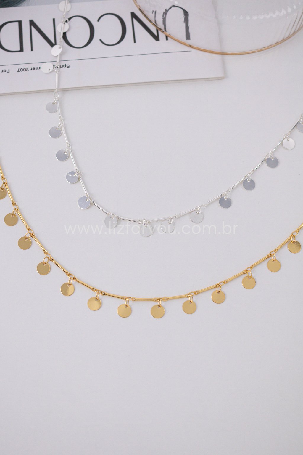Choker Multi Medalhas