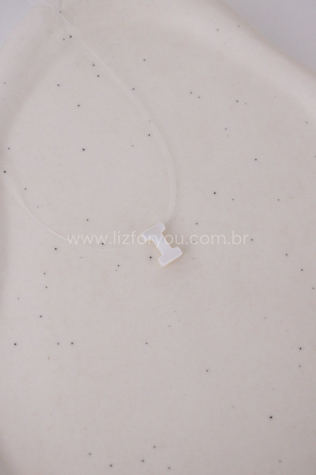 Choker Nylon Letra