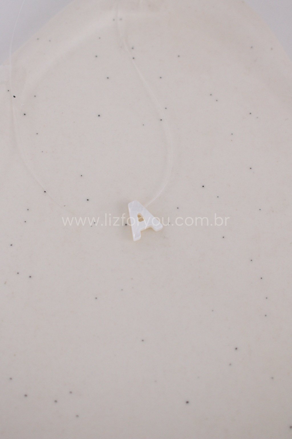 Choker Nylon Letra