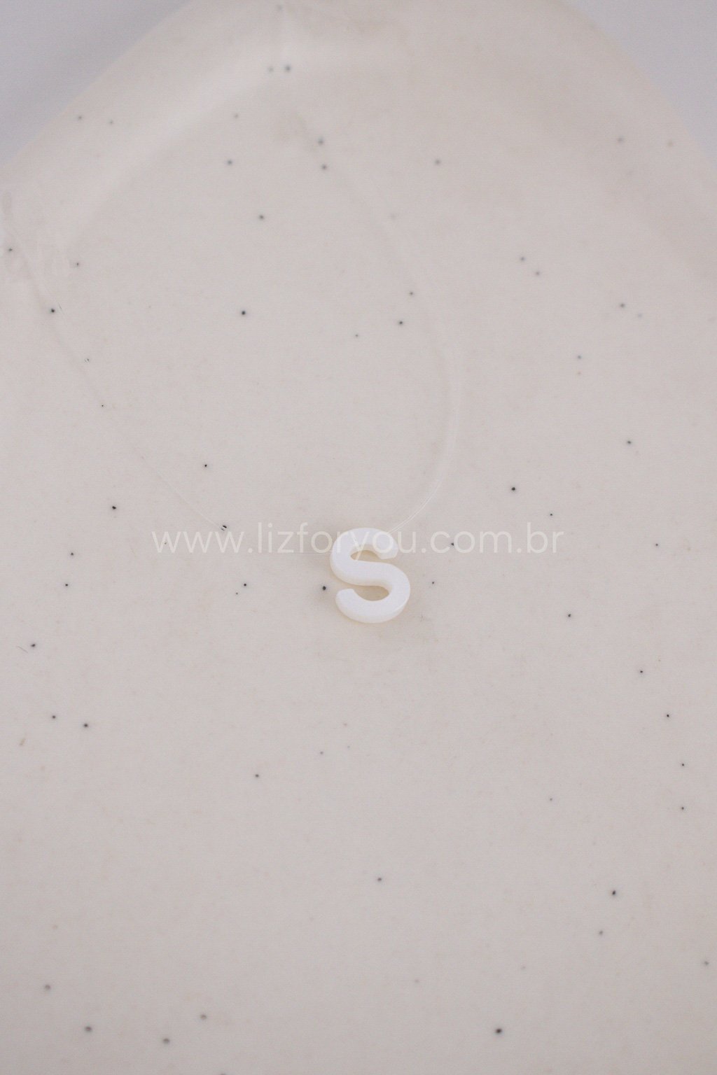 Choker Nylon Letra