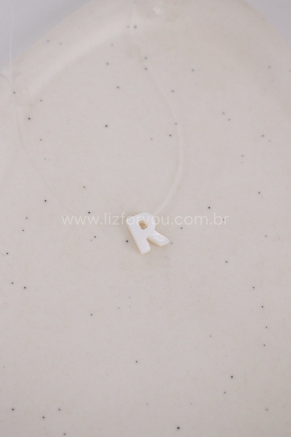 Choker Nylon Letra