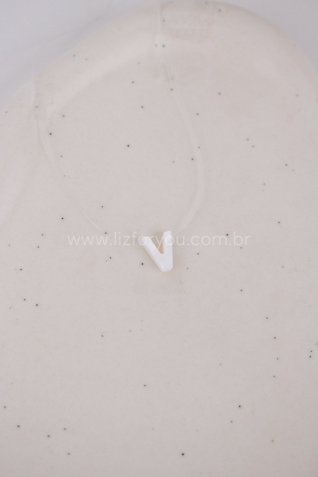 Choker Nylon Letra